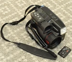 Panasonic PV-IQ325D Camcorder Vhs-c Black Working No Battery Cords. Fixed Price $39.99.