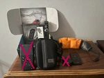 Kodak Playsport ZX5 Video Camera Box Manual & Large Accessory Bundle Only. Fixed Price $25.00.