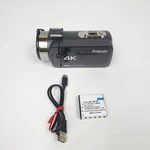 Polaroid ID995HD 4K Digital Camcorder Black Wifi 18X Zoom 3IN Touch Lcd Video. Fixed Price $45.97.