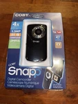 Coby Snap CAM3001 Mini Digital Camcorder (black). Fixed Price $28.00.