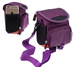 Navitech Purple Camcorder Camera Shoulder Bag For Thpacip 4K Ultra Hd 80MP. Fixed Price $44.51.
