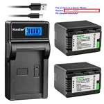 Kastar Battery Lcd Usb Charger For Panasonic VW-VBK360 & HC-V500K HC-V500M. Fixed Price $59.99.