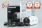 Panasonic HC-VX992M Pure White 4K Hd Digital Camcorder W/ Box. Fixed Price $456.00.