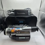 Sony Handycam DCR-TRV310 HI8 Digital Camcorder, Charger, Case. Fixed Price $212.50.