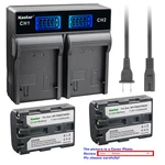 Kastar Battery Lcd Rapid Charger For Sony NP-FM50 FM55H DCR-HC15 DCR-HC88. Fixed Price $25.99.