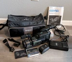Sony CCD-F501 Camcorder W/ NP-66H Battery AC-V65A Power Adapter Not Working Read. Fixed Price $71.10.