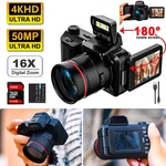 Dingetu Video Camera For Vlogging - 4K Ultra Hd Digital With 2.2" Flip. Fixed Price $73.23.