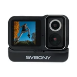 Svbony Svgo Action Camera Dual Lens Hd 4K 30FPS IPX8 For Diving Bicycle Sports. Fixed Price $59.99.