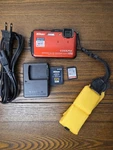Nikon Coolpix AW110 16.0MP Waterproof Digital Camera Orange W/battery Strap Sd. Fixed Price $224.99.