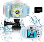 Agoigo Kids Waterproof Camera - Children Underwater Hd Video Digital Camcorder,. Fixed Price $52.19.