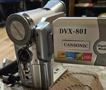 Cansonic DVX-801 Digital Media Handheld Camcorder Silver 8X Zoom 2.5" Lcd Av. Fixed Price $45.00.