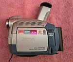 Canon ZR45MC Silver 18X Optical Zoom 360X Digital Handheld Video Camcorder. Fixed Price $109.95.