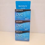 Sony Dvc Minutes Premium Video Tape - Pack! DVM60PRR/3. Fixed Price $18.00.