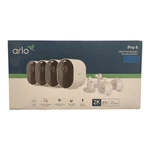 Arlo Pro 4, 2K Spotlight Camera Security Bundle, Cam, White. Fixed Price $159.99.