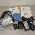 Sony DCR-DVD301 Handycam W/ Charger, Battery, Disc & Paperwork Tested. Fixed Price $57.95.