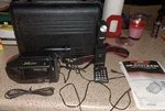 Jvc Videomovie Gr -AX37 Black Compact Vhs Camcorder With Hard Case Not Tested. Fixed Price $25.00.