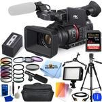 Panasonic AG-CX350 4K Camcorder + 64GB Led Light Filter Kit Top Value Bundle. Fixed Price $2998.99.