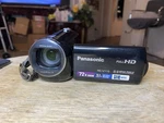 Panasonic HC-V110 Camcorder 10MP 72X Zoom Full Hd Stabilized Tested No Charger. Fixed Price $109.97.