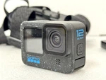 Gopro Hero 12 Black Action Camera Bundle W/ Chest Battery MOUNTS#9. Fixed Price $240.00.