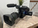 Jvc GY-HM750 Prohd Shoulder Solid State Camcorder With Fujinon Hts 18X Lens. Fixed Price $1750.00.