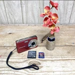 Polaroid T1035 Red 10MP Touchscreen Digital Camera Works No Charger. Fixed Price $34.99.