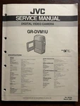 Jvc GR-DVM1U Mini Digital Video Camera Camcorder Service Manual Original Oem. Fixed Price $24.99.