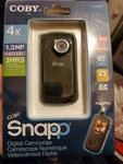 Coby Snapp Digital Camcorder CAM3005 New Box, 1.3 Mp, 1.8"LCD, Hrs Free Ship!. Fixed Price $15.13.