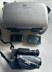 Jvc GR-AX606U Vhs-c Videomovie Camcorder & Accessories Bundle W/CB-V26U Case. Fixed Price $24.99.