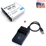 Battery / Charger For Casio Exilim EX-FC100 EX-FC150 EX-FC160 EX-Z30 EX-Z40 Zoom. Fixed Price $28.88.