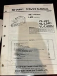 Orig. Sharp VL-L64U VL-L490U Repair & Service Manual 1973 2694 *original*. Fixed Price $29.99.