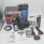 Vivitar DVR-979HD Handheld Camcorder 1080P With Box Case Adapter Tripod Tested. Fixed Price $39.95.