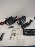 Vintage Lot Jvc Compact Vhs Camcorders GR-AXM310 & GR-AXM50U Untested C2. Fixed Price $39.97.