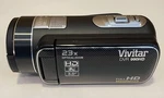 Vivitar Digital Camcorder 990HD W/ Box Is Charging. But Does Not Turn On.. Fixed Price $69.95.