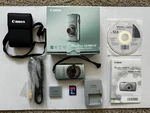 Canon SD980 Is Digital Elph 12.1MP Camera Bundle W/ Battery+card+box Works Great. Fixed Price $169.99.