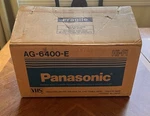 Panasonic AG-6400-E Vhs Hi-fi Portable Video Cassette Recorder Original Box. Fixed Price $195.00.