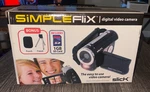 Slick Simpleflix Digital Video Camera Camcorder 4X Zoom New W/ Accessories. Fixed Price $19.99.