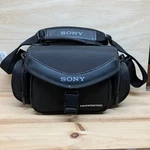 Sony Handycam Storage Case Bag Video Camcorder Soft Sided Strap Black Clips. Fixed Price $19.88.