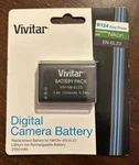 New Vivitar EN-EL23 Lithium Ion Rechargeable Battery B124 Nikon. Fixed Price $11.95.