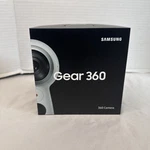 Samsung Gear 360 4K Spherical Vr Camera White SM-R210. Fixed Price $35.00.