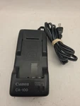 Genuine Original Canon CA-100A Camcorder Battery Charger W/DC-100 Adapter Tested. Fixed Price $19.99.