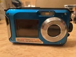 Acuvar 48MP Waterproof Dual Screen Full Hd Digital Camera Battery, Charger Works. Fixed Price $24.00.