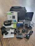 Vivitar Go Cam DVR757HD Blue Action Waterproof W/ Accessories Tested & Works. Fixed Price $31.98.
