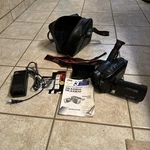 Jvc Compact Vhs Camcorder GR-AXM10 Bundle Working But Bad Batteries. Fixed Price $42.99.