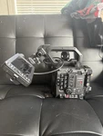 Barely Used Canon C400 6K + V Mount Attachment. Fixed Price $7750.00.