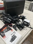 Jvc GR-65U Compact Vhs Handheld Camcorder W/ Charger & Case Untested. Fixed Price $30.00.