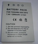 Battery For Toshiba GSC-BT5 Gigashot R30 R60 Accu New. Fixed Price $50.96.