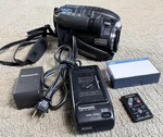 Panasonic PV-L858D Vhs-c Camcorder W Battery Charger Tape Remote Tested Clean. Fixed Price $89.99.