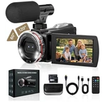 Zimoce 4K 60FPS Video Camera Camcorder With Hdmi Cable, 48MP Vlogging. Fixed Price $79.99.