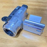 Panasonic NV-GS400 Silver Camcorder Video Camera Minidv 12X Zoom Exc. Fixed Price $161.00.
