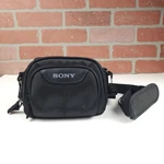 Sony Camcorder Camera Bag Case Black Nylon Shoulder Strap Handycam LCS-VA15. Fixed Price $14.99.